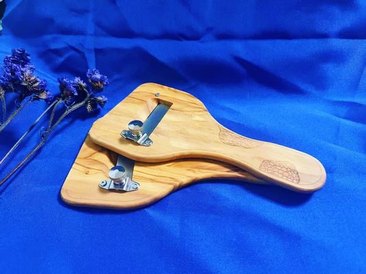 qualité  New style truffle slicer Olive wood with customized logo 220x110x8mm usine