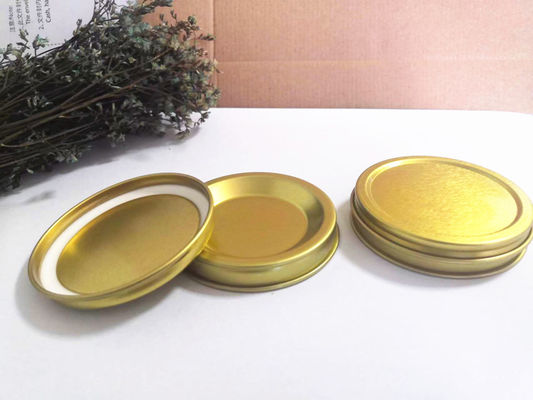 10 g de boîte en ferraille vide de caviar de qualité alimentaire avec un matériau en ferraille de 0,28 mm
