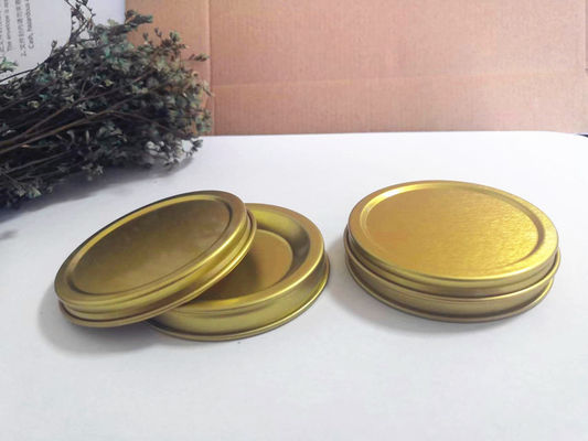 10 g de boîte en ferraille vide de caviar de qualité alimentaire avec un matériau en ferraille de 0,28 mm