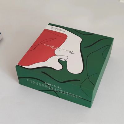 2024 nouveau design de fromage glace emballage boîte cadeau avec plateau intérieur blanc sensation de toucher doux sur la boîte