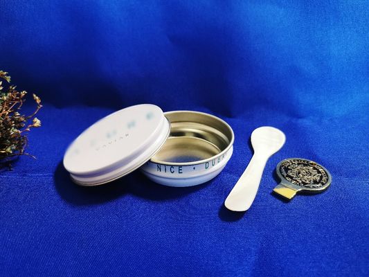 0.28 mm de qualité alimentaire en fer blanc Caviar Emballage vide Cannette en fer blanc 125g avec couvercle plat imprimé en couleur