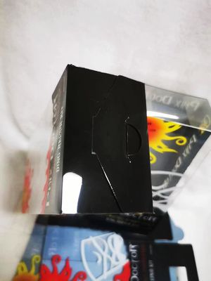 Bonne conception d'impression boîte d'emballage en plastique avec une bonne conception du fond et un gant