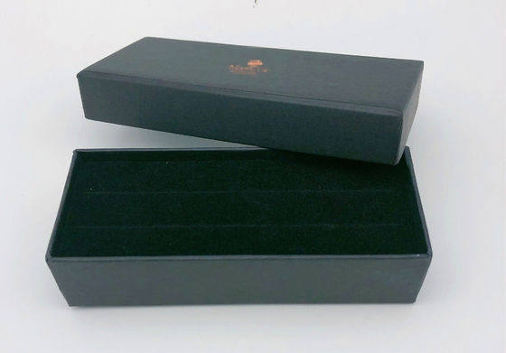 Boîtes cadeaux en papier rigide en forme de rectangle pour l'emballage du caviar
