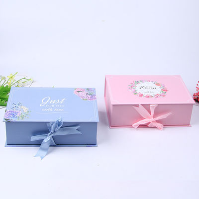Boîte cadeau en papier rigide sur mesure, boîtes cadeau rectangulaires avec couvercle