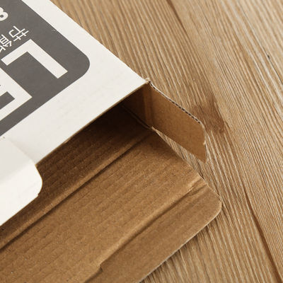 Boîte d' emballage pour lampes à LED en papier ondulé, boîte d' emballage pour ampoules pliables