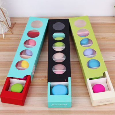Un design élégant, boîtes de conserve, boîtes de conserve à macarons.