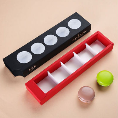 Un design élégant, boîtes de conserve, boîtes de conserve à macarons.