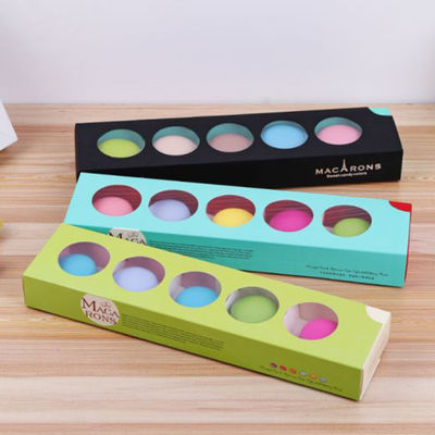 Un design élégant, boîtes de conserve, boîtes de conserve à macarons.