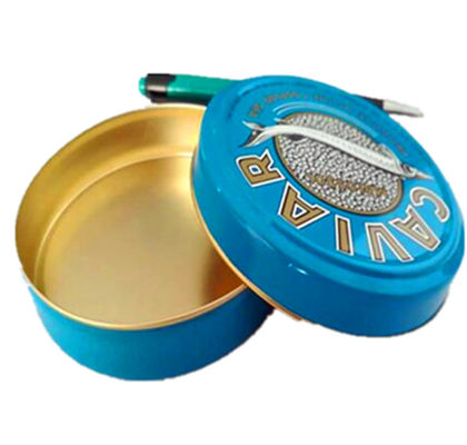 125g 250g Caviar Emballage Boîte en fermagerie Couleur personnalisée ISO 9001 Approuvé