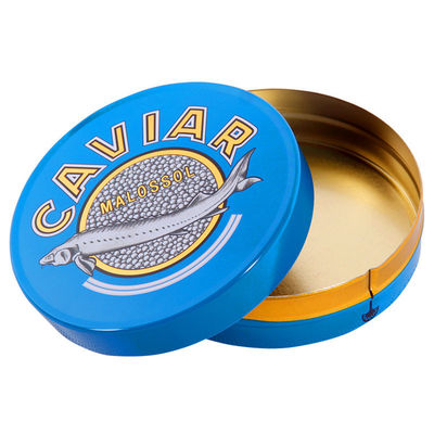 125g 250g Caviar Emballage Boîte en fermagerie Couleur personnalisée ISO 9001 Approuvé