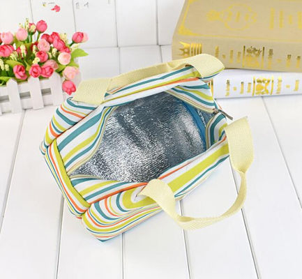 Sac de refroidisseur en aluminium en vrac réutilisable, sac de refroidisseur de boîte de déjeuner extérieure intérieure