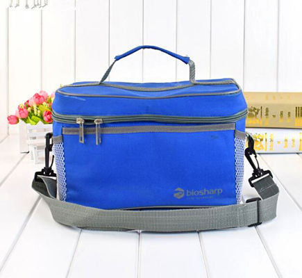 12 boîtes de bière congelée isolée rafraîchissante sac à main couleur bleue pure pour la famille