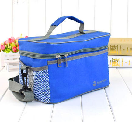 12 boîtes de bière congelée isolée rafraîchissante sac à main couleur bleue pure pour la famille