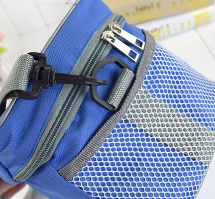 12 boîtes de bière congelée isolée rafraîchissante sac à main couleur bleue pure pour la famille