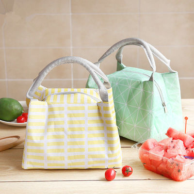 Sac de refroidisseur isolé doux réutilisable de grande capacité avec tissu de lin