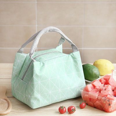 Sac de refroidisseur isolé doux réutilisable de grande capacité avec tissu de lin