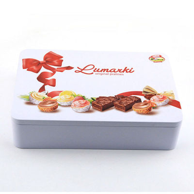Une boîte en étain de chocolat recyclée sur mesure