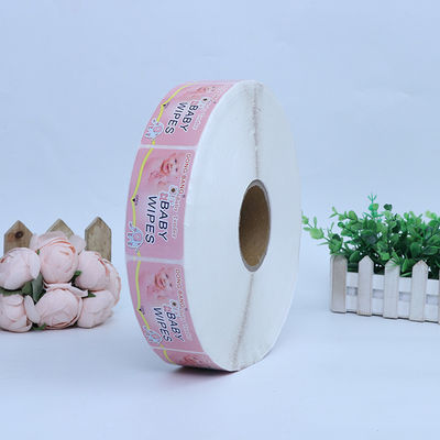 Auto-adhésif pour lingettes pour bébés