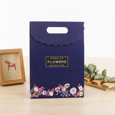 Spots UV / Stamping à chaud Sac de magasinage en papier de détail Sac cadeau doux pour enfants