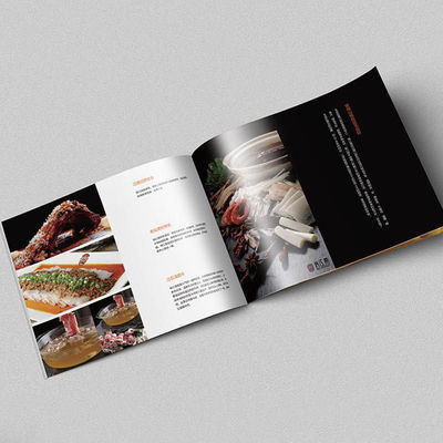 Papier à couverture douce Brochures en couleurs, Impression de cartes de visite sur mesure ISO 9001 Approuvé