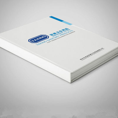 Impression professionnelle de brochures en couleurs complètes Livre en couverture rigide avec SPOT UV