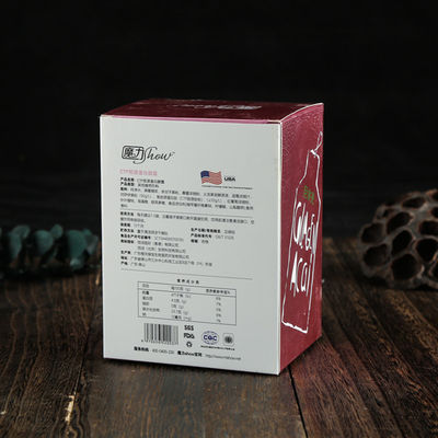 Boîtes de produits personnalisées à bord réglées résistantes aux fissures pour les produits de soins de la peau