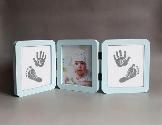 Cadres photo en bois personnalisés, cadre photo triple de luxe Logo imprimé