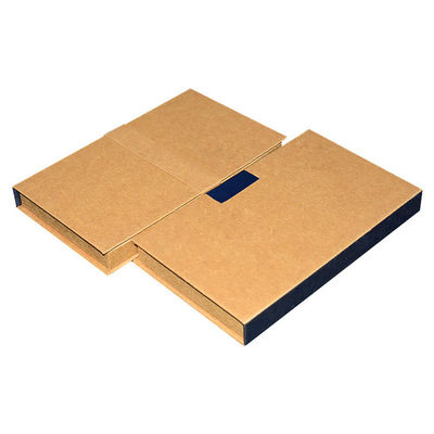 Logo personnalisé Carton papier artisanal Boîte d'emballage Téléphone portable Shell Produits électroniques