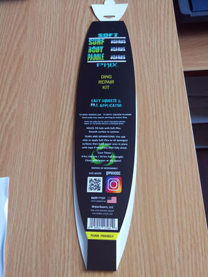 Boîte à seringue boîte à emballage en papier injecteur avec poignée de taille personnalisée