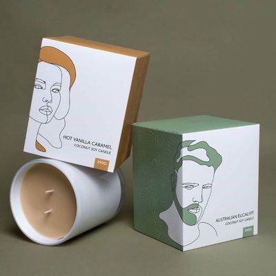 L'or et l'argent en papier imprimé en carton