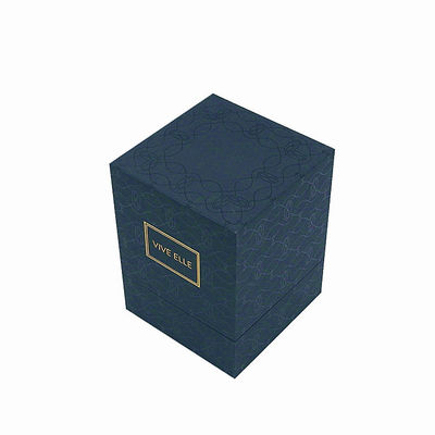 Boîte cadeau rigide à 2 mm avec étiquette à chaud