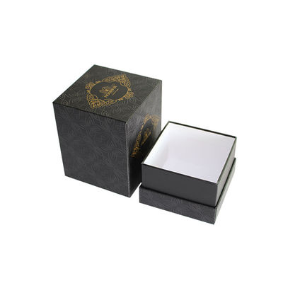 Boîte cadeau rigide à 2 mm avec étiquette à chaud
