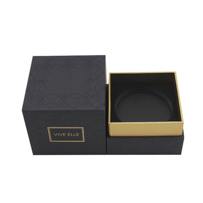 Boîte cadeau rigide à 2 mm avec étiquette à chaud