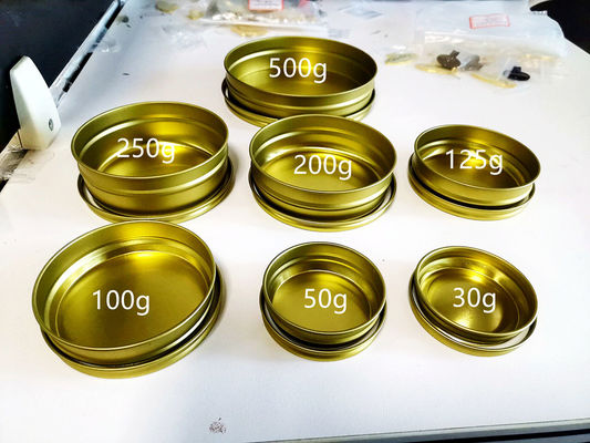 Promotion de remise pour les boîtes de caviar sous vide de qualité alimentaire en fer blanc de 0,28 mm (valable jusqu'en avril, seulement 30g, 50g 250g)